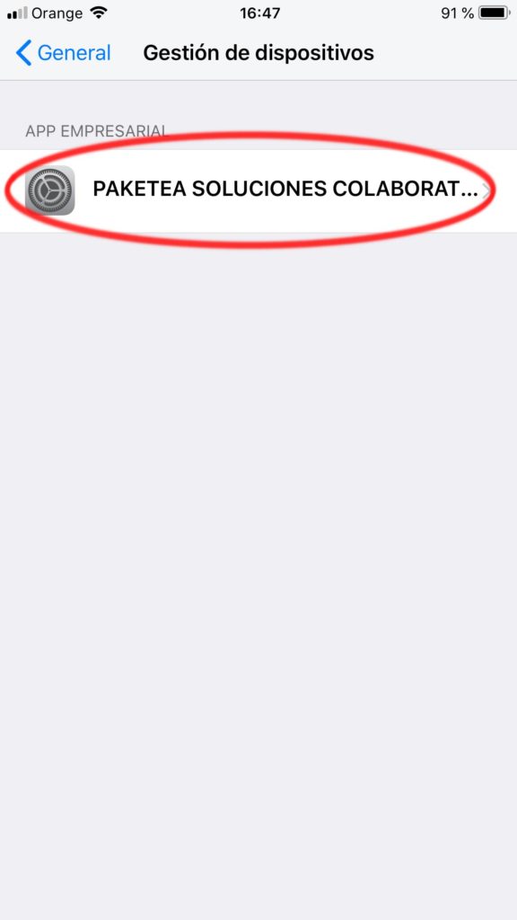 instalar megadede iphone captura 4